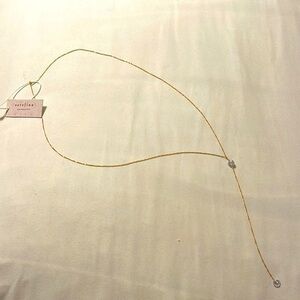 Anthropologie Serefina Lorraine Back Necklace.